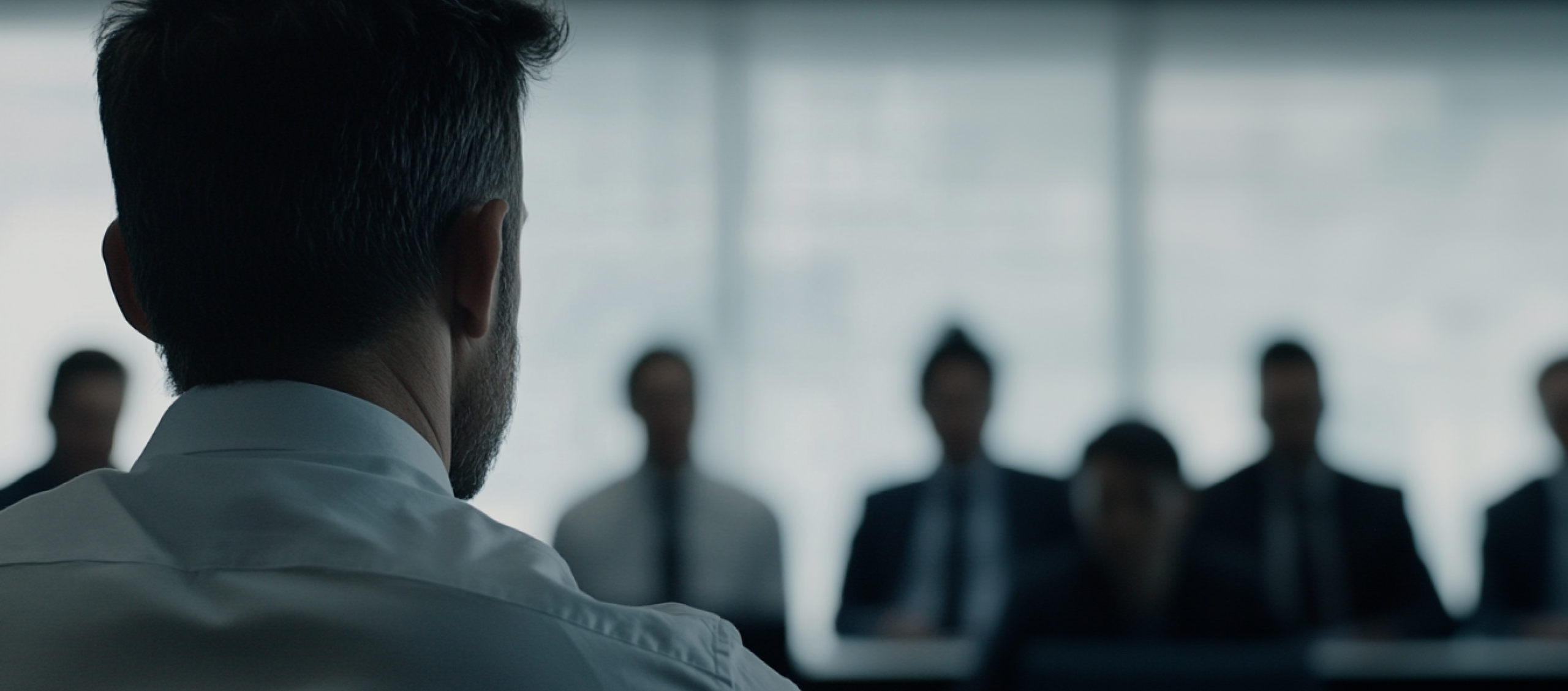 hombre en sala de reuniones hombre en sala de reuniones