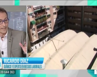 Ricardo Díaz, en el programa 'Las claves del día', de Telemadrid.